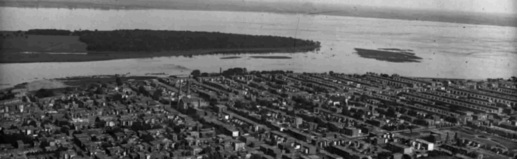 Vue aérienne de l'Île-des-Soeurs